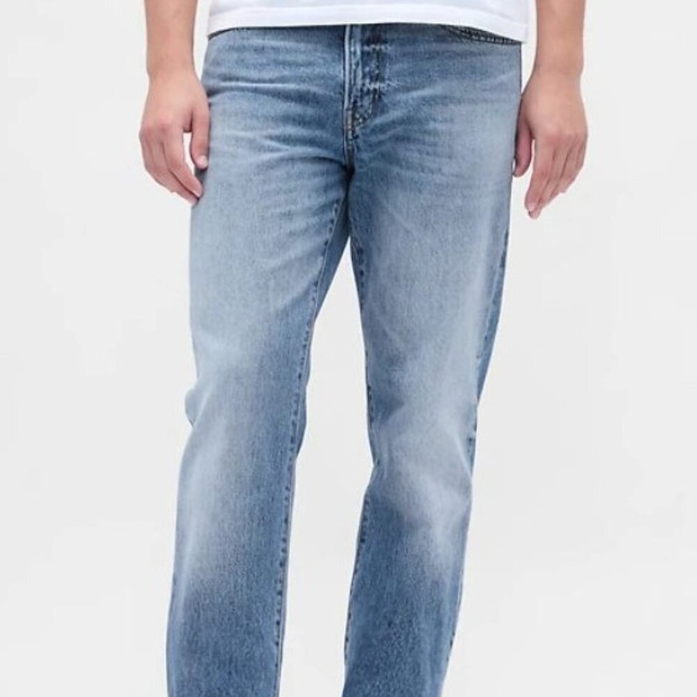 Gap Men's Relaxed Straight Jeans 34 x 34
